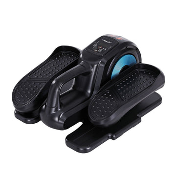 NNEDSZ Pedal Exerciser Mini Exercise Bike Elliptical Cross Trainer 50W Blue-0