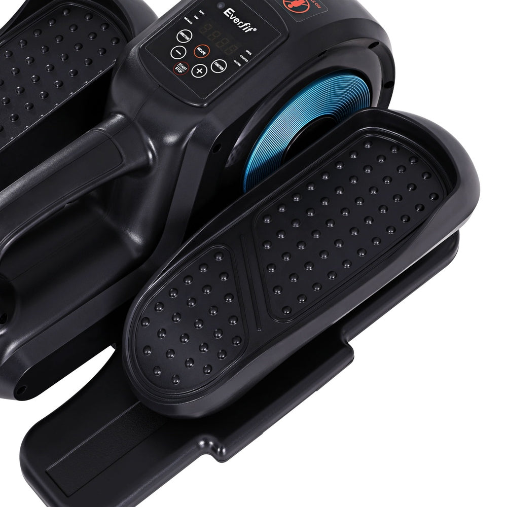 NNEDSZ Pedal Exerciser Mini Exercise Bike Elliptical Cross Trainer 50W Blue-4